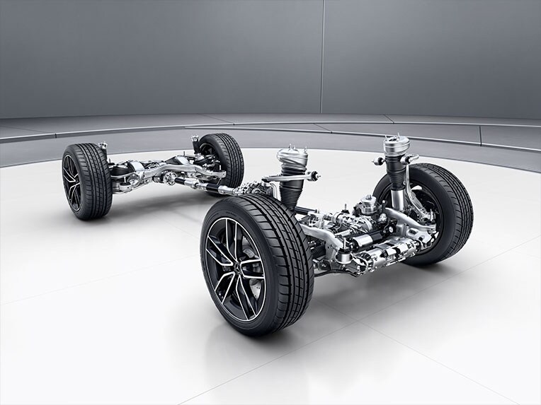 AIRMATIC in de nieuwe GLS van Mercedes-Benz.
