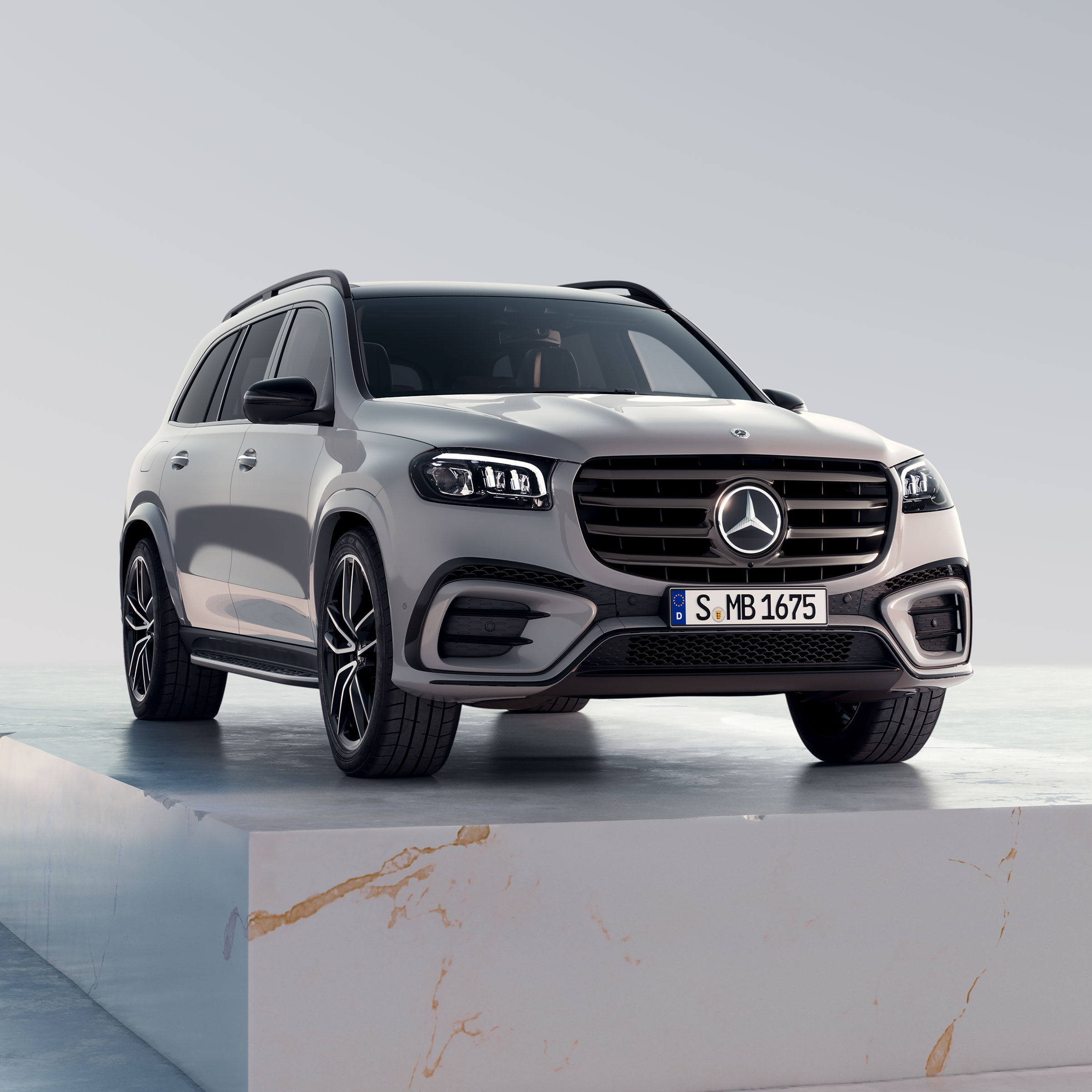 E-ACTIVE BODY CONTROL in de GLS van Mercedes-Benz.
