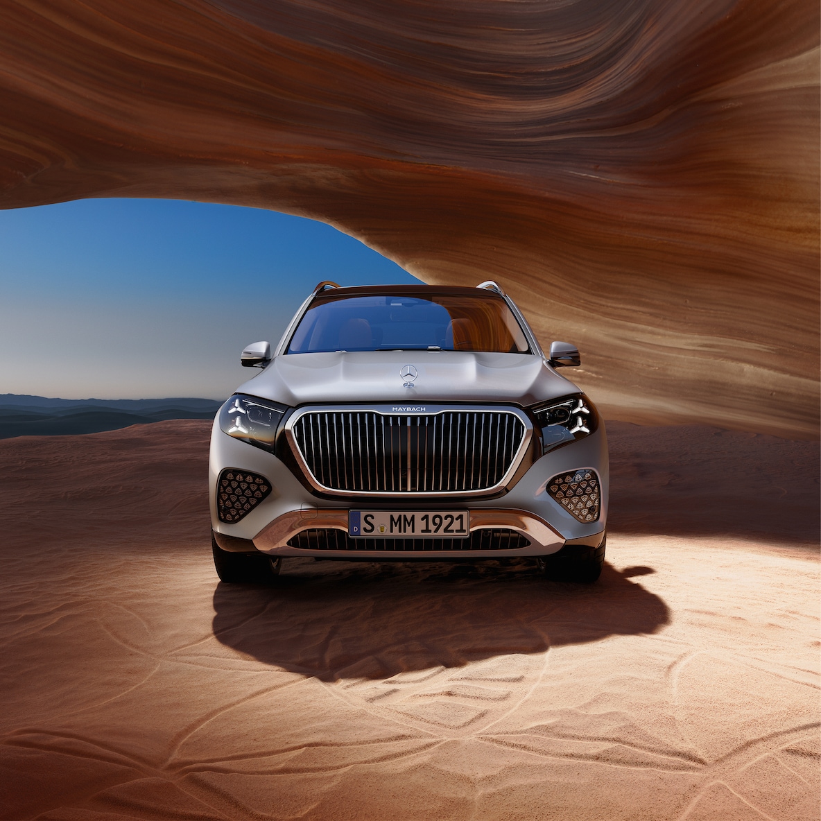 Het nieuwe iconische exterieurdesign van Mercedes-Maybach.