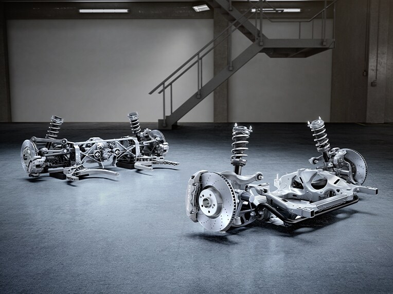 De illustratie van de precisie en wendbaarheid van Mercedes-AMG.