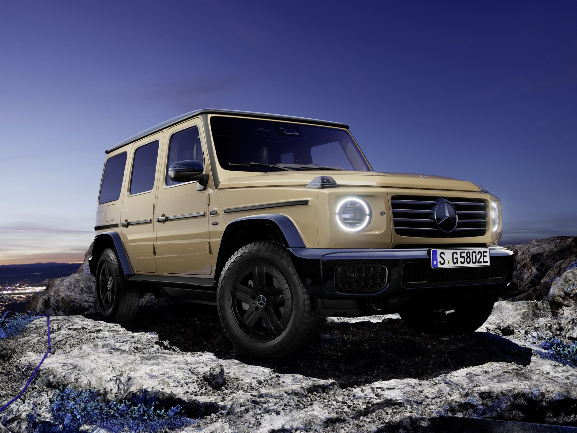 Mercedes-Benz G 580 met EQ-technologie.