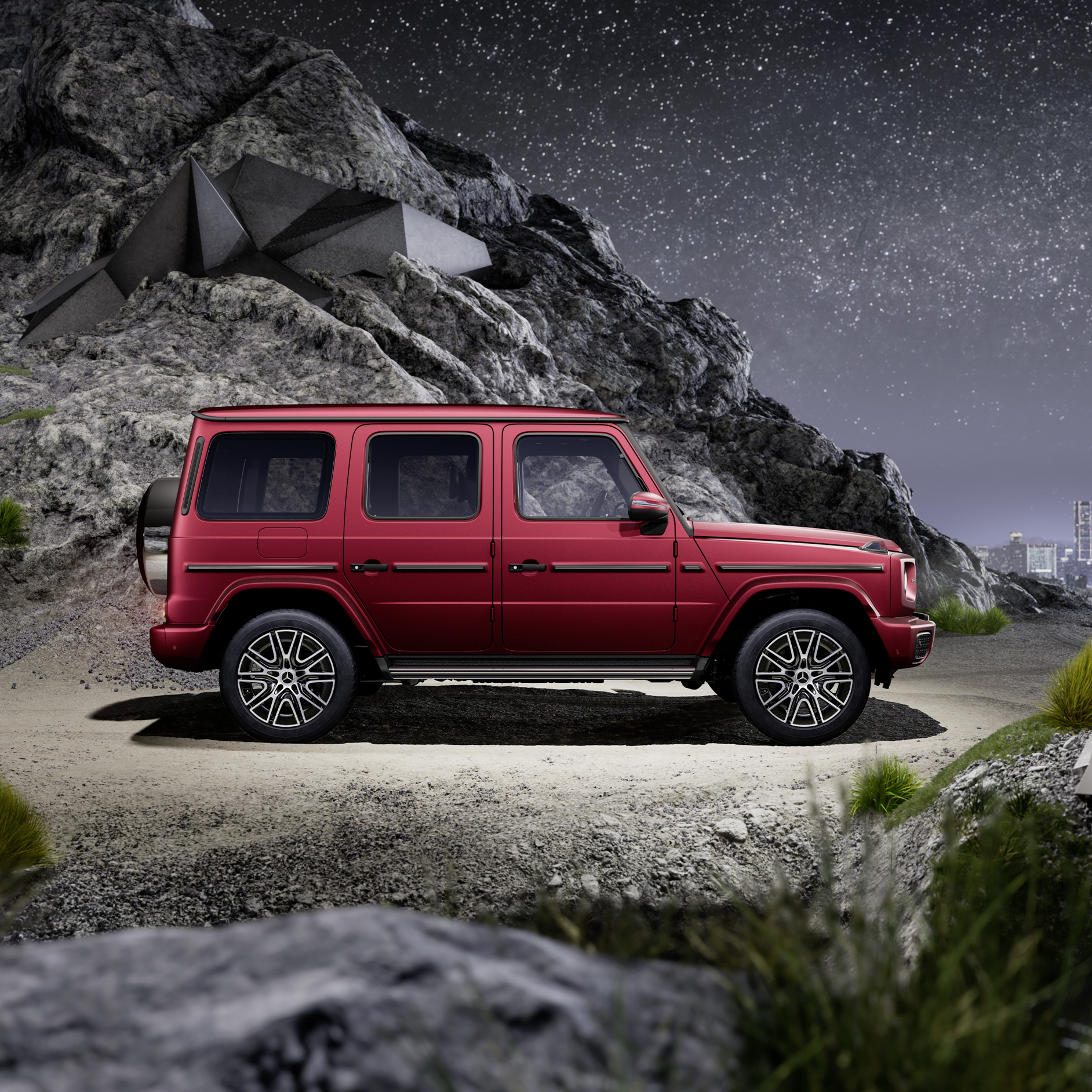 Exterieur | G-Klasse | Mercedes-Benz Exterieur van de Mercedes-Benz G-Klasse.