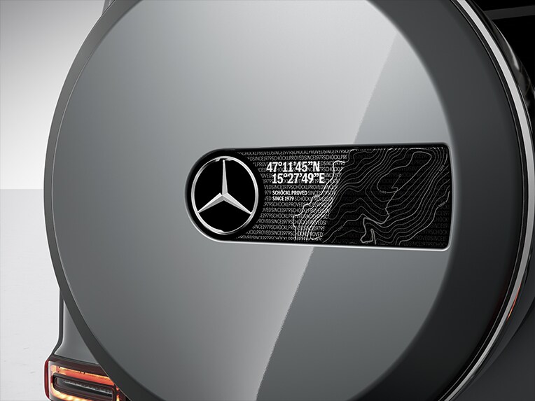Het MANUFAKTUR Schöckl-designpakket bij de Mercedes-Benz G-Klasse.