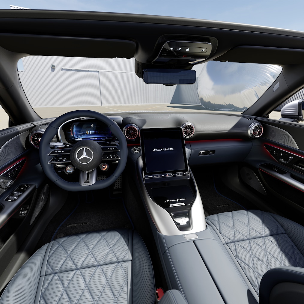 Opties van MANUFAKTUR voor de SL Roadster van Mercedes-AMG.