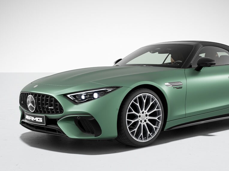 De nieuwe Mercedes-AMG SL 63 S E PERFORMANCE met AMG-nightpakket II.