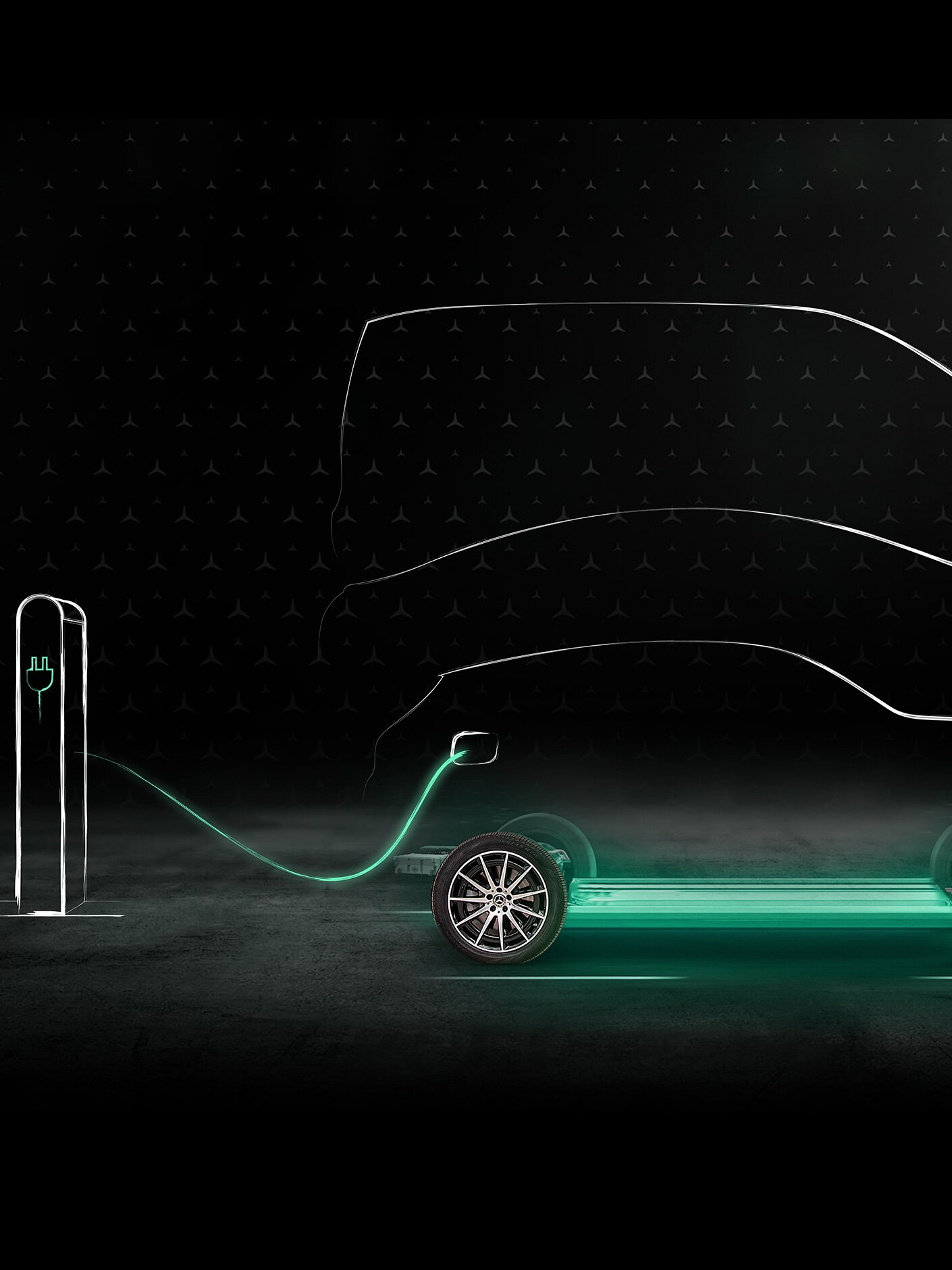 Een animatie van de werking van Renewable Charging.