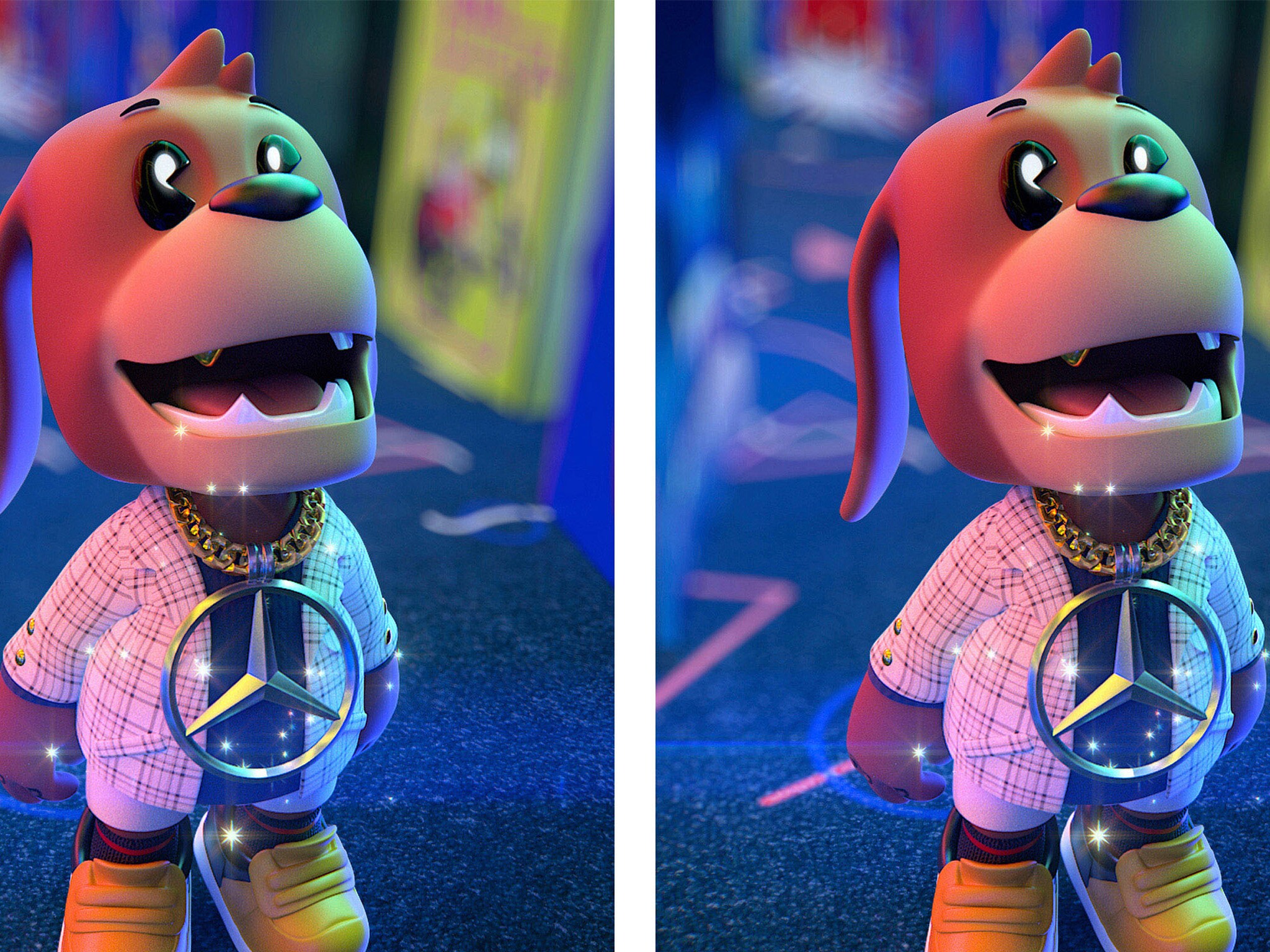 Mercedes-Benz en Superplastic creëren SUPERTECKEL