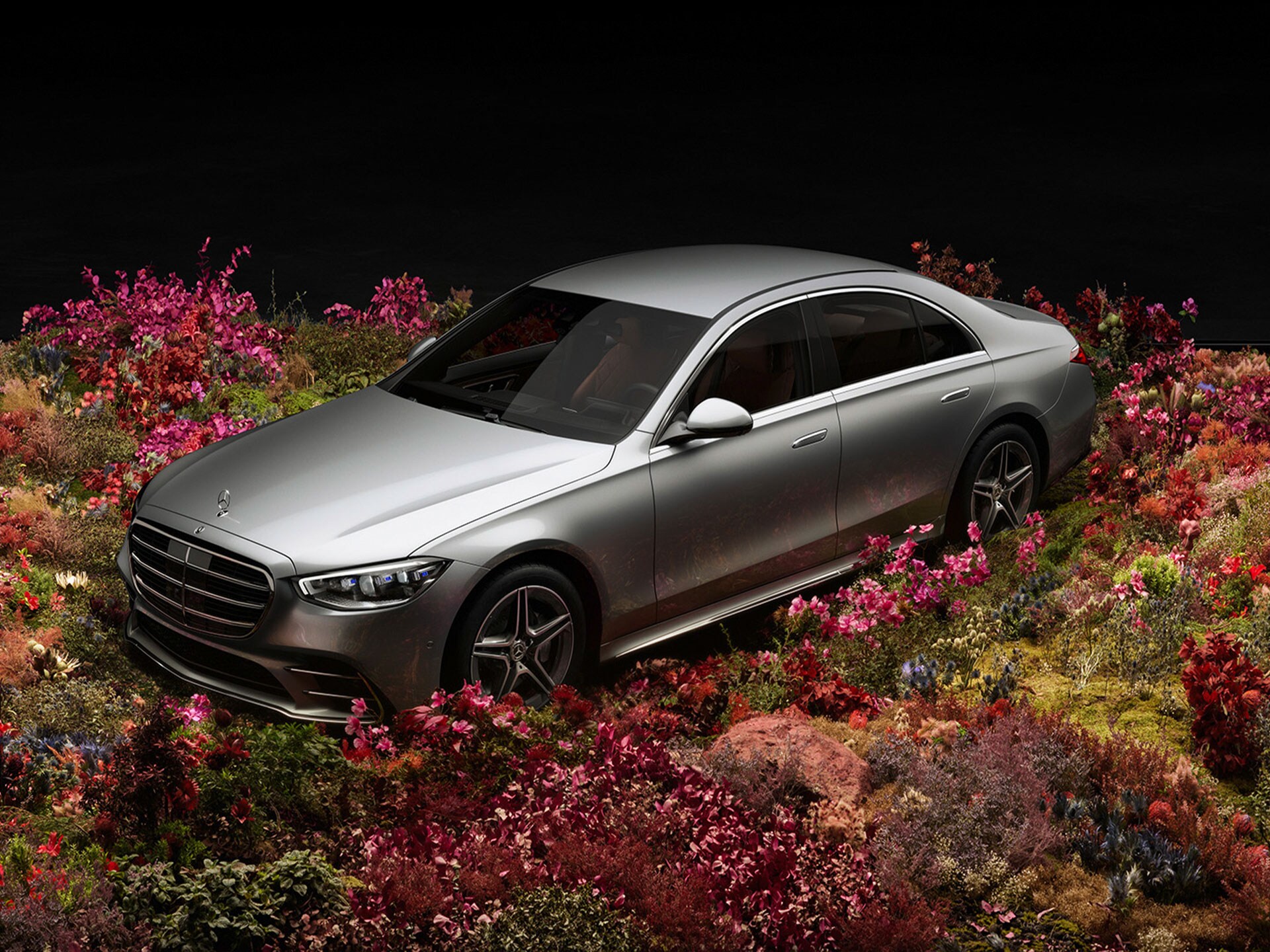 Een afbeelding die de technologie achter de aandrijflijnen van Mercedes-Benz laat zien.