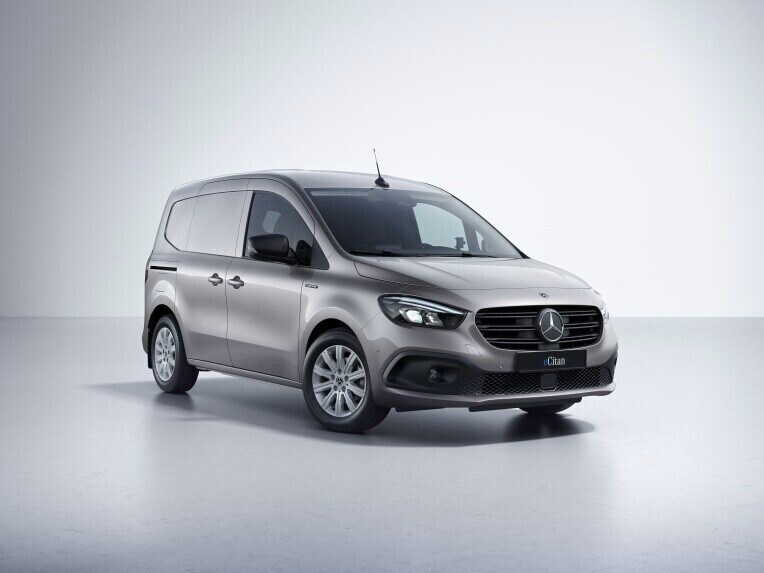 De Mercedes-Benz eCitan Gesloten Bestelwagen met de uitrustingslijn SELECT.