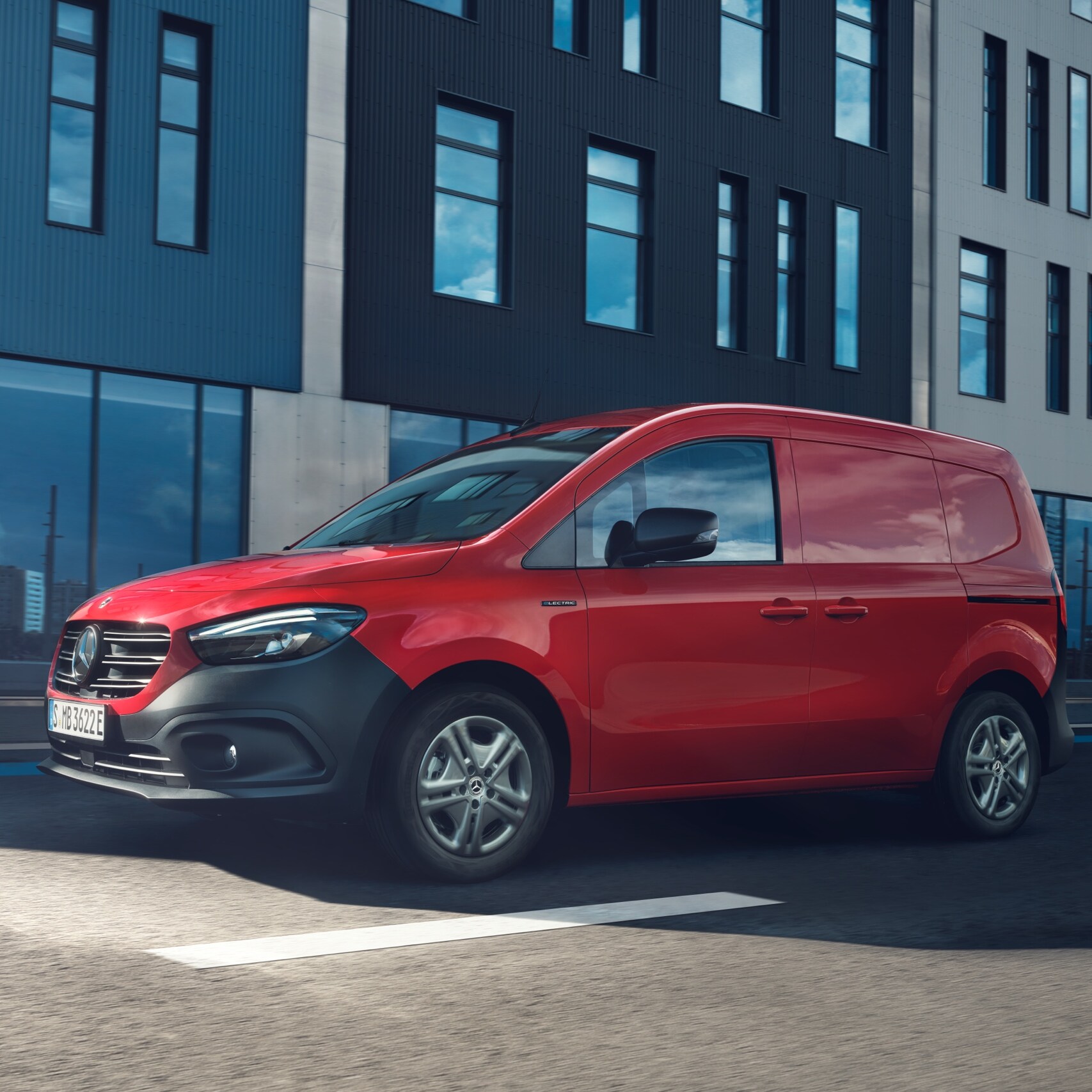 Mercedes e-Citan Leasen 45 kWh