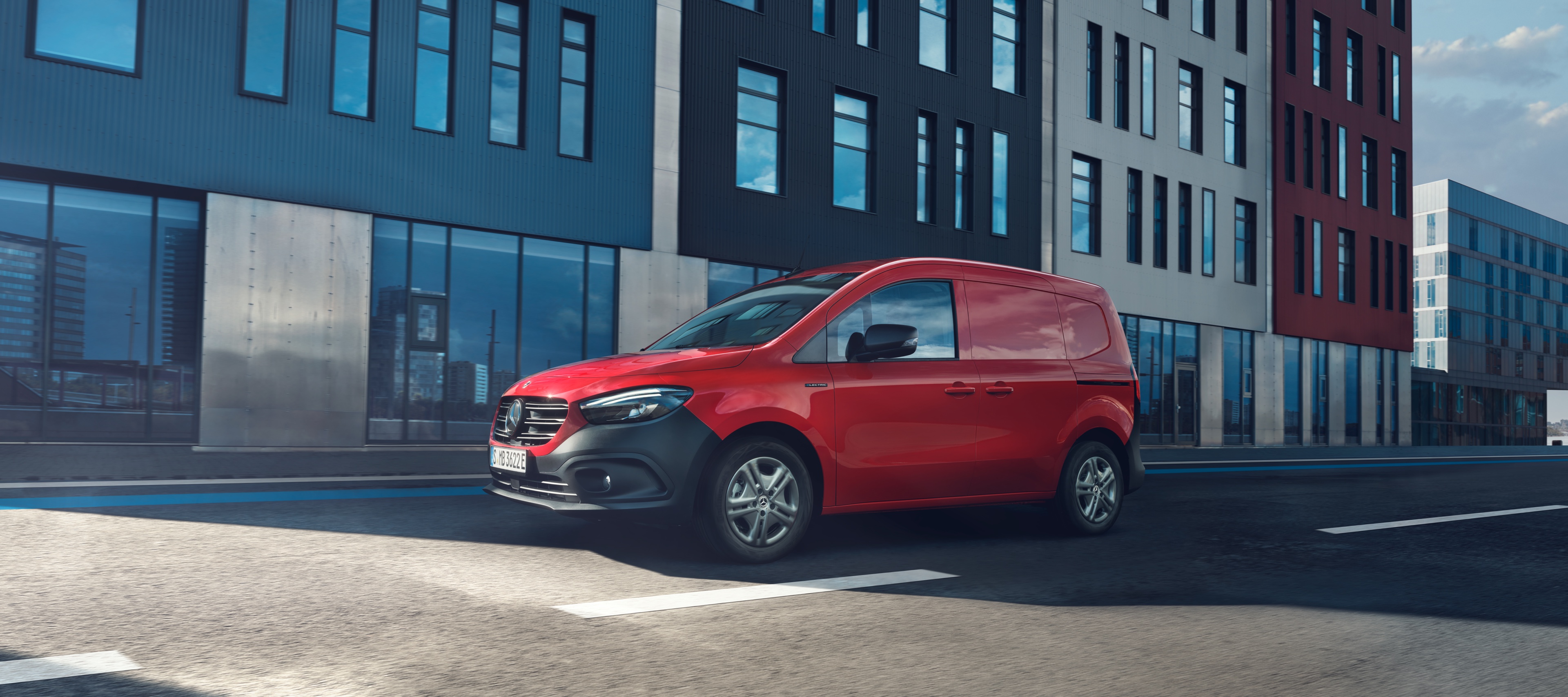 Mercedes e-Citan Leasen 45 kWh