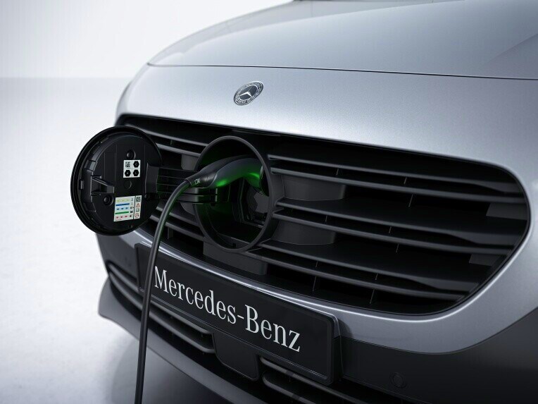 AC-laden 11 kW bij de Mercedes-Benz eCitan Gesloten Bestelwagen.
