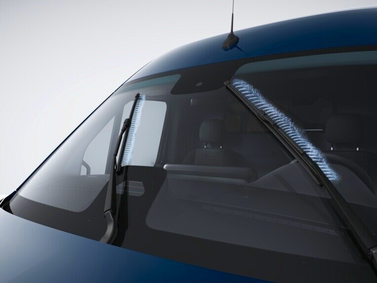 Het WET WIPER SYSTEM voor de Mercedes-Benz eSprinter Gesloten Bestelwagen.