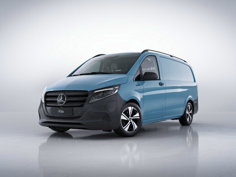 Het basisonderstel van de Mercedes-Benz Vito.