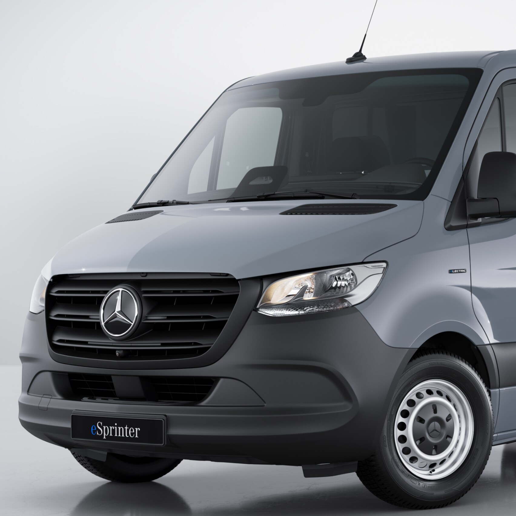 De Mercedes-Benz eSprinter Chassiscabine.