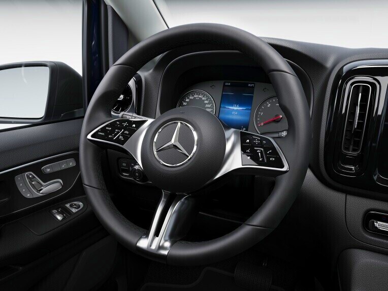 De automatische transmissie 9G-TRONIC beschikt over negen versnellingen die het toerental van de motor onder elke omstandigheid laag houden.