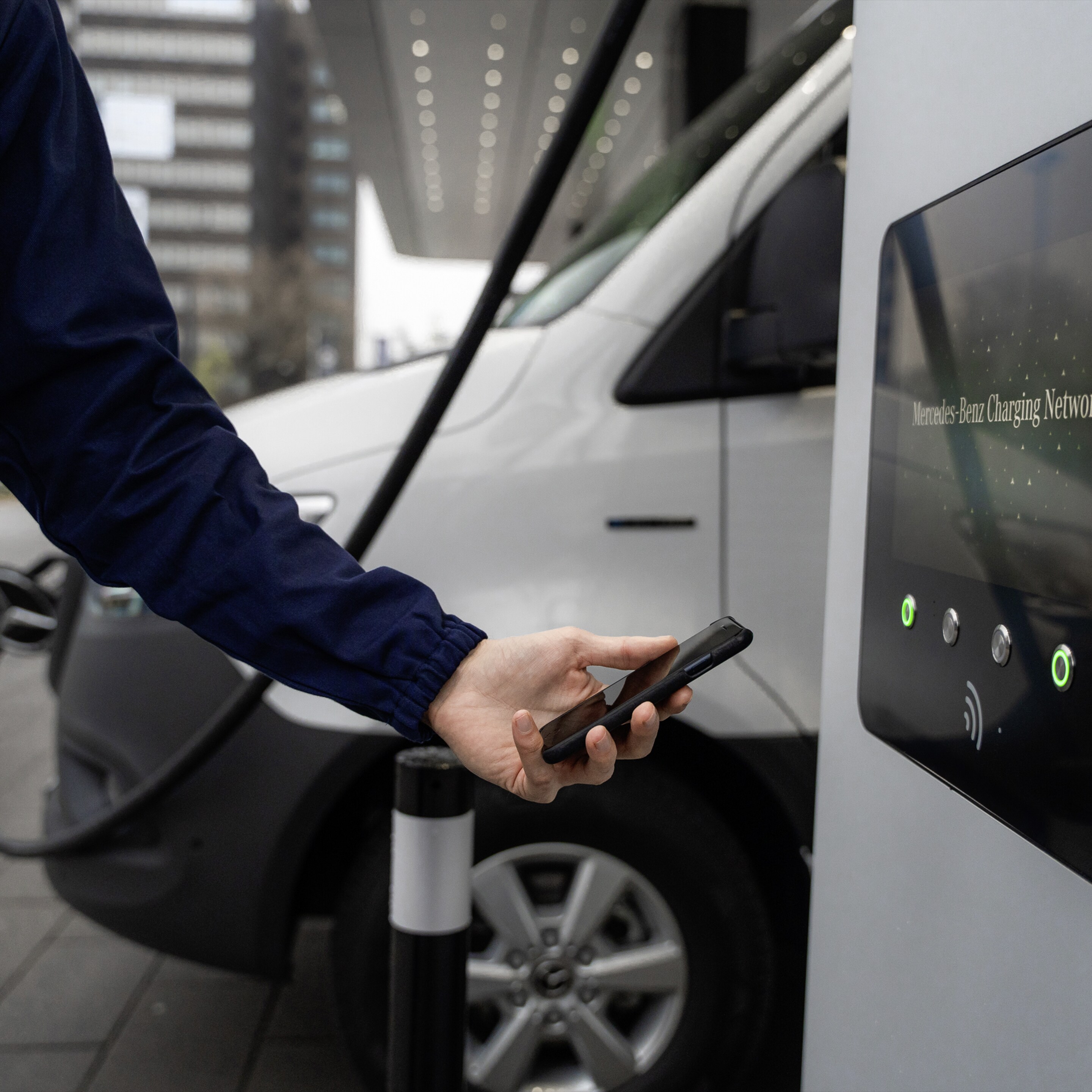 De Mercedes-Benz app voor Mercedes-Benz bestelwagens.