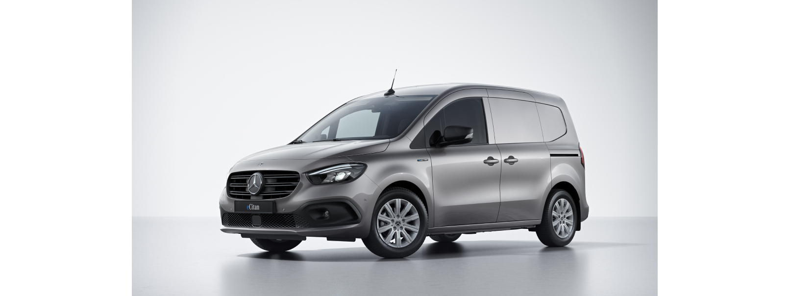 Modeloverzicht | eCitan Gesloten Bestelwagen | Mercedes-Benz Exterieur van de Mercedes-Benz eCitan Gesloten Bestelwagen.