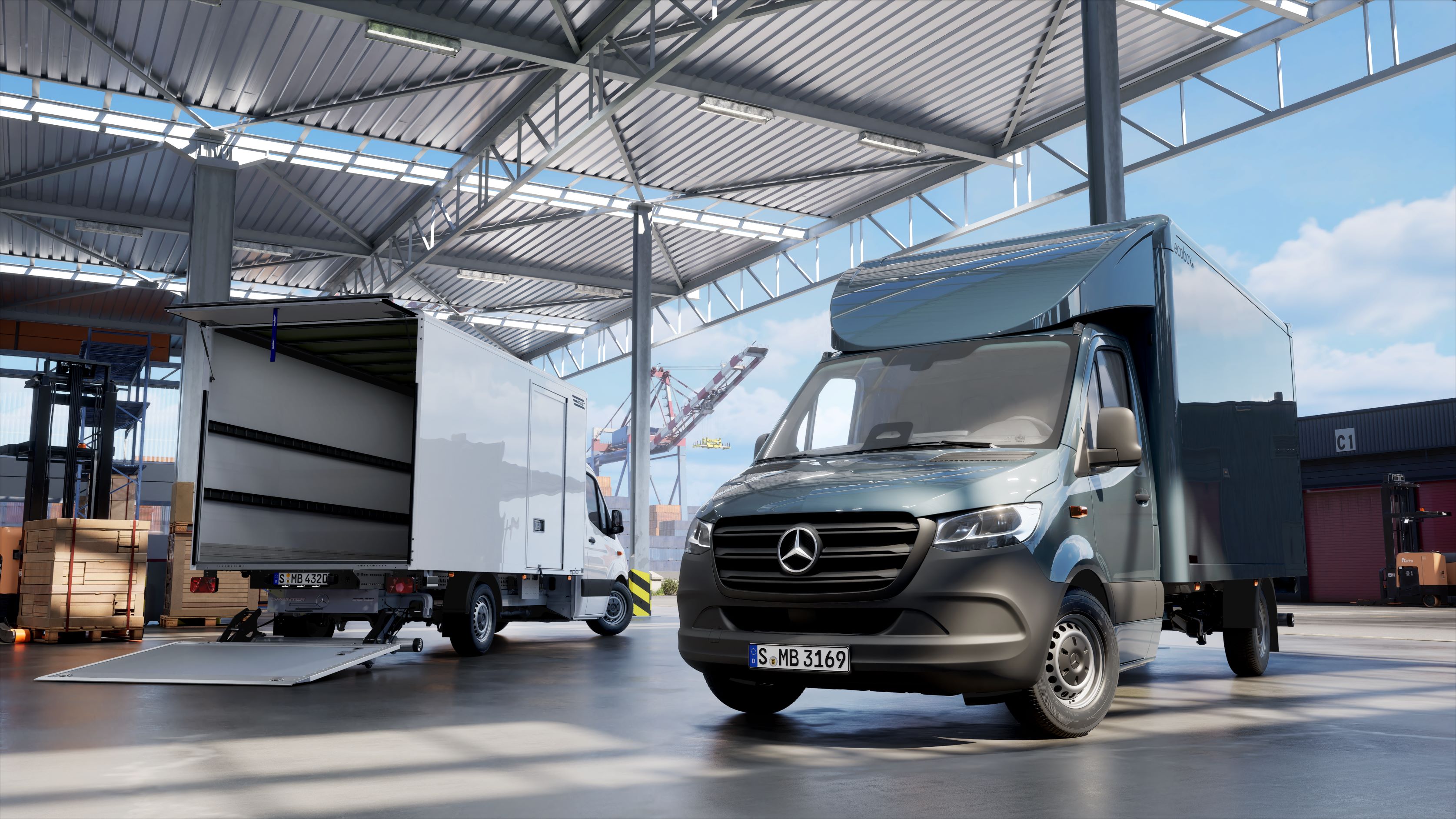 VanSolution | Sprinter | Mercedes-Benz Verschillende Sprinter-modellen met een opbouwoplossing.