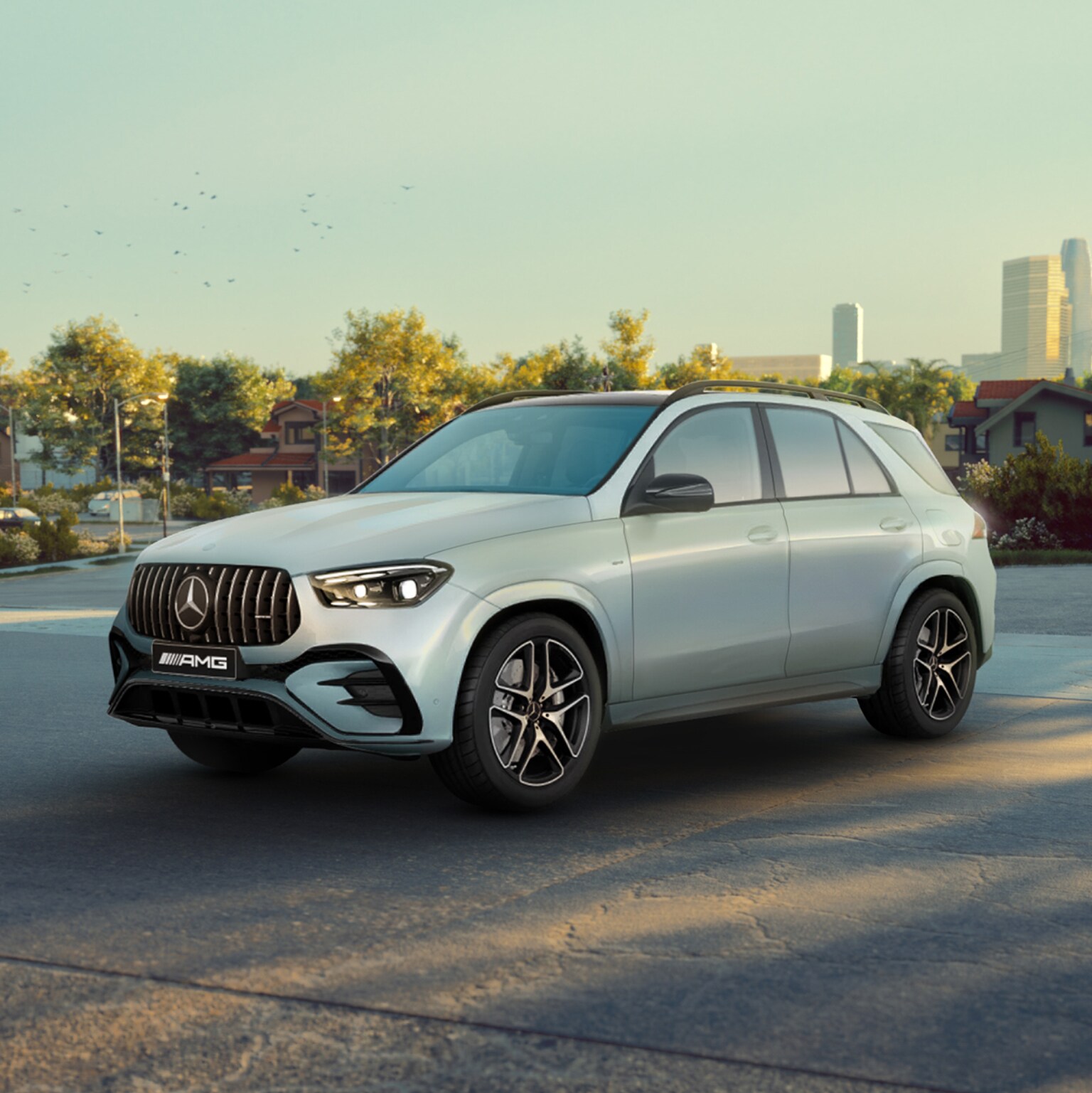 De GLE SUV van Mercedes-AMG.