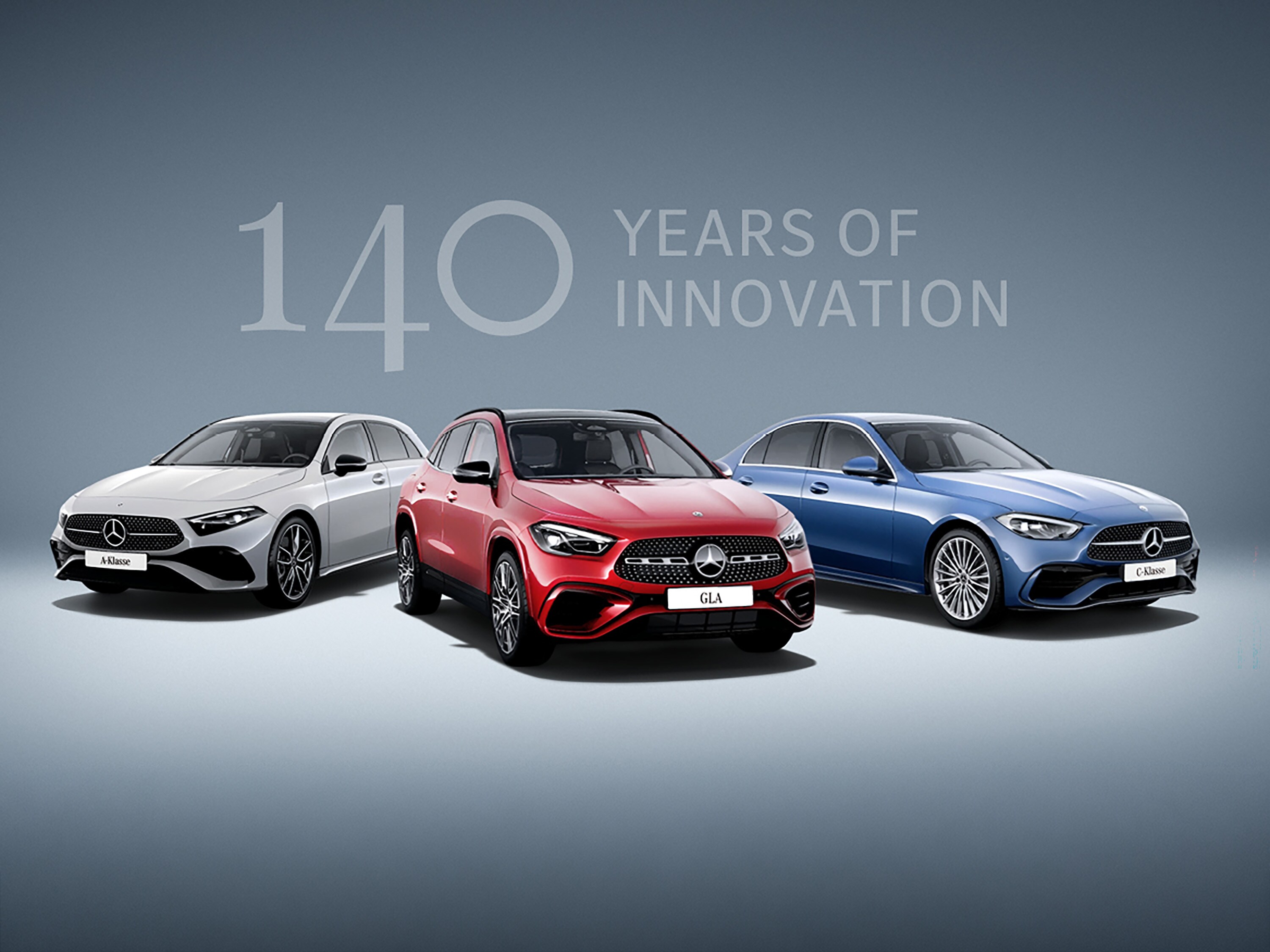 De GLB SUV, CLA Limousine en GLC SUV