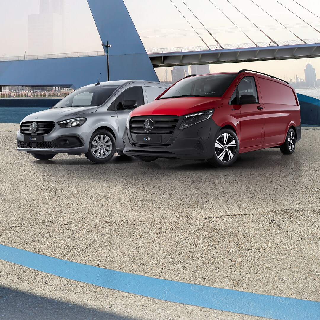 Ontdek onze elektrische bedrijfswagens