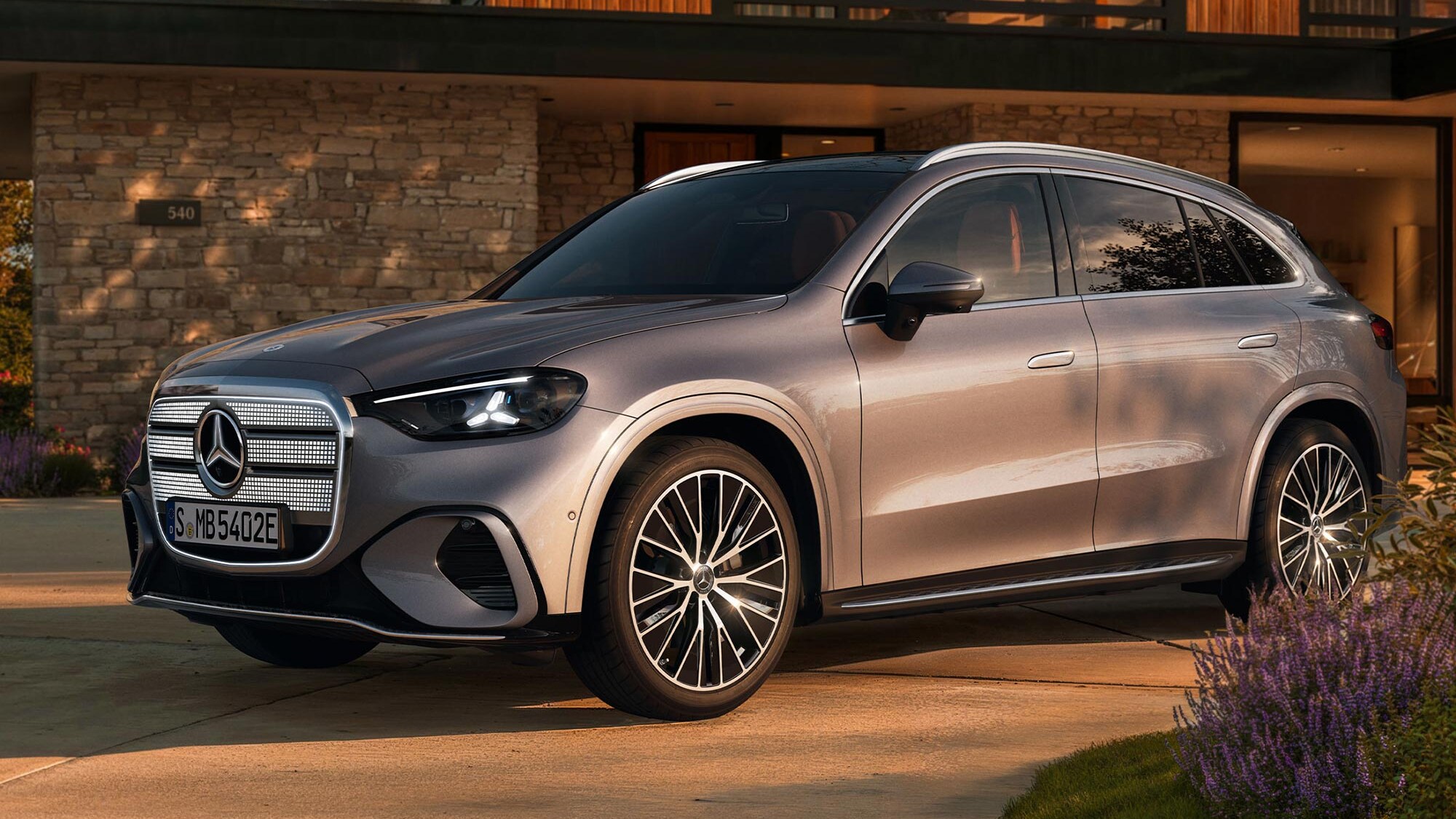 De nieuwe elektrische GLC.