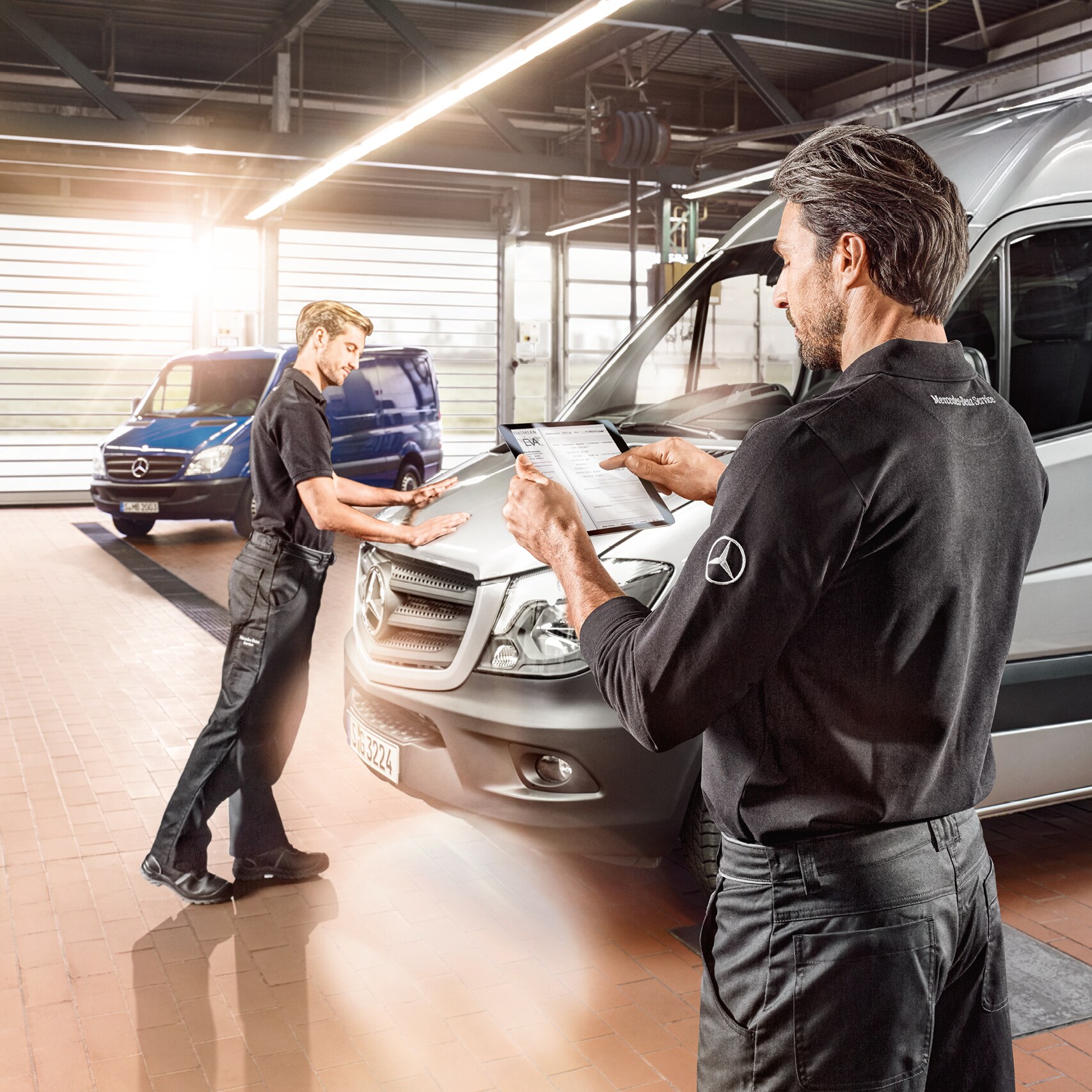 Mercedes-Benz Service voor uw bestelwagen.