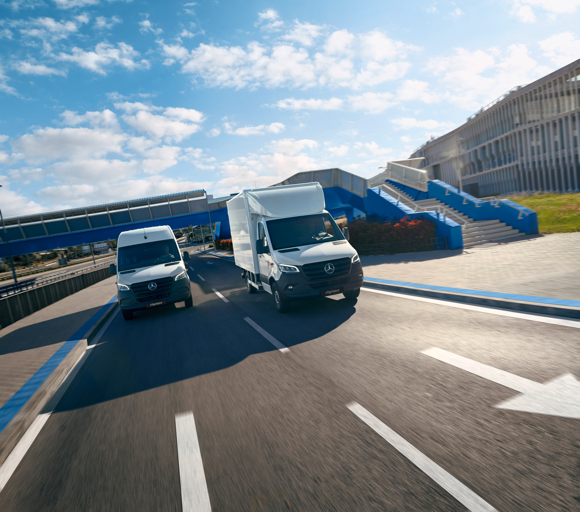 Actieradius elektrische bedrijfswagens | Mercedes-Benz Vans