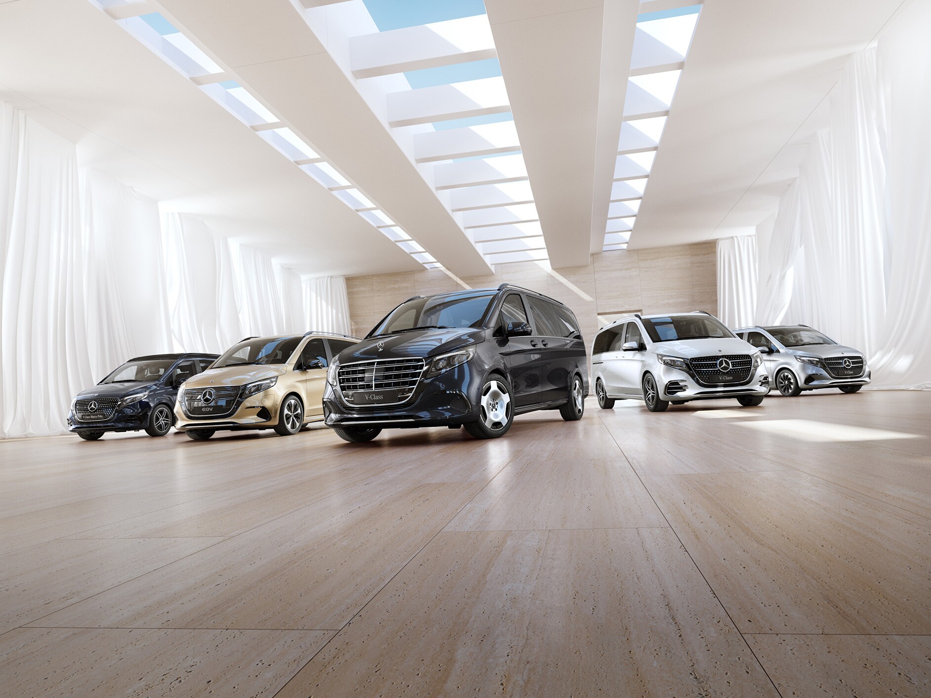 midsize bedrijfswagens van Mercedes-Benz