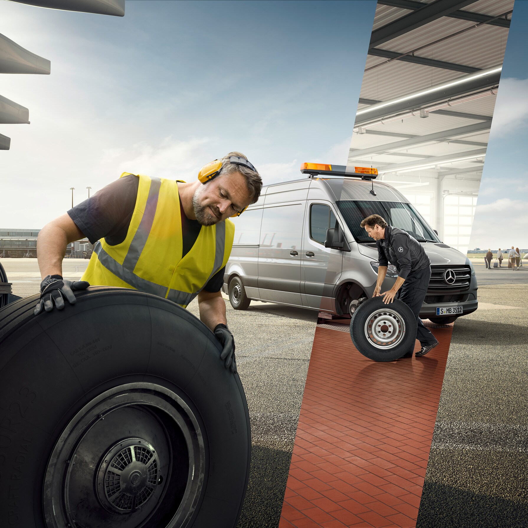 Mercedes-Benz hulp voor onderweg.